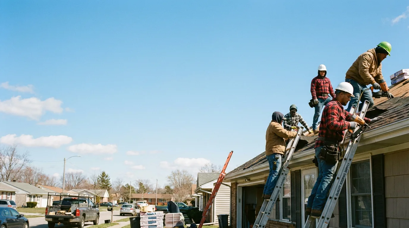 Roofing in Laura, IL near me